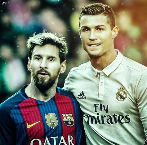 messi and ronaldo 4k wallpaper